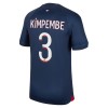 Original Fußballtrikot Paris Saint-Germain 2023-24 Kimpembe 3 Heimtrikot Für Herren